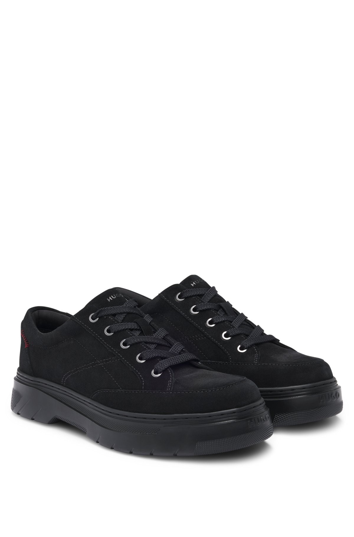 SUEDE DERBY SHOES WITH EVA SOLE - 2