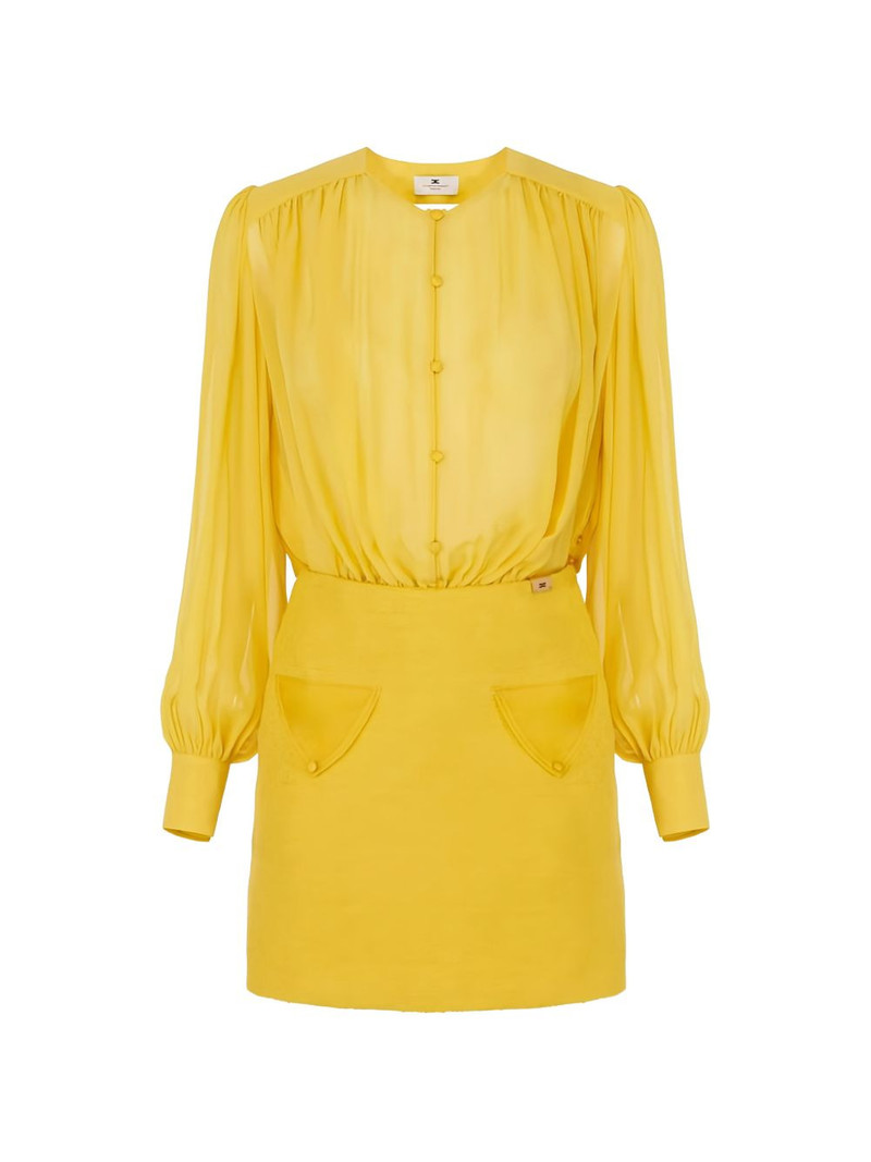 silk mini dress 1