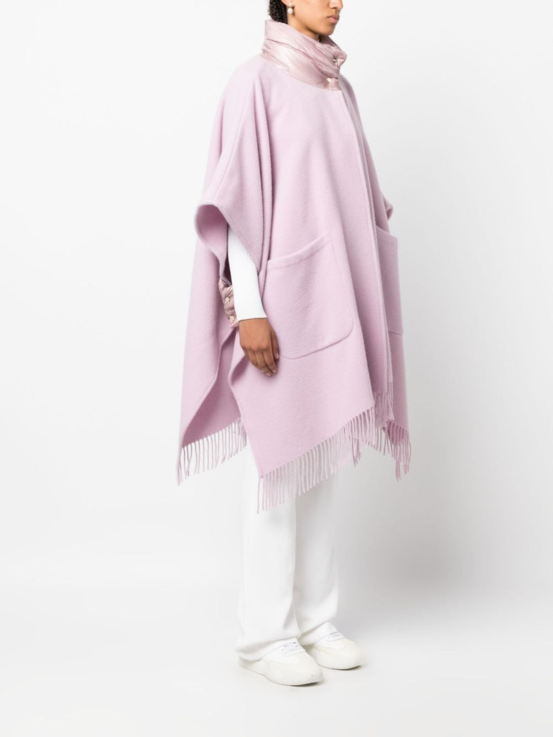 panelled wool cape 3