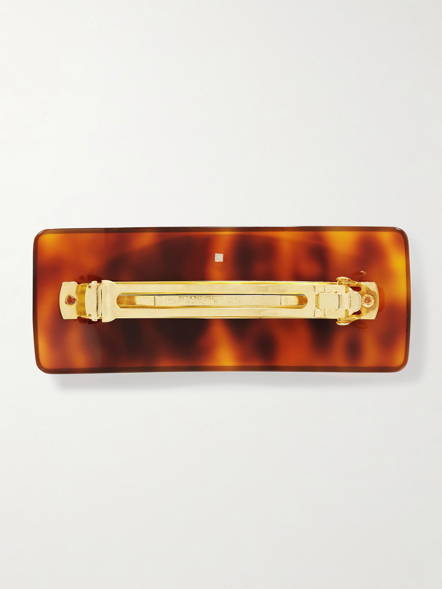 Monceau tortoiseshell acetate hair clip Tortoiseshell - 3