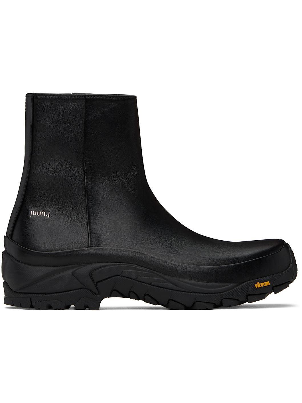 Black Vibram Ankle Boots - 1