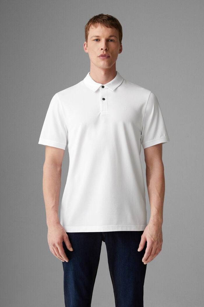 Timo Piqué polo shirt in White - 2