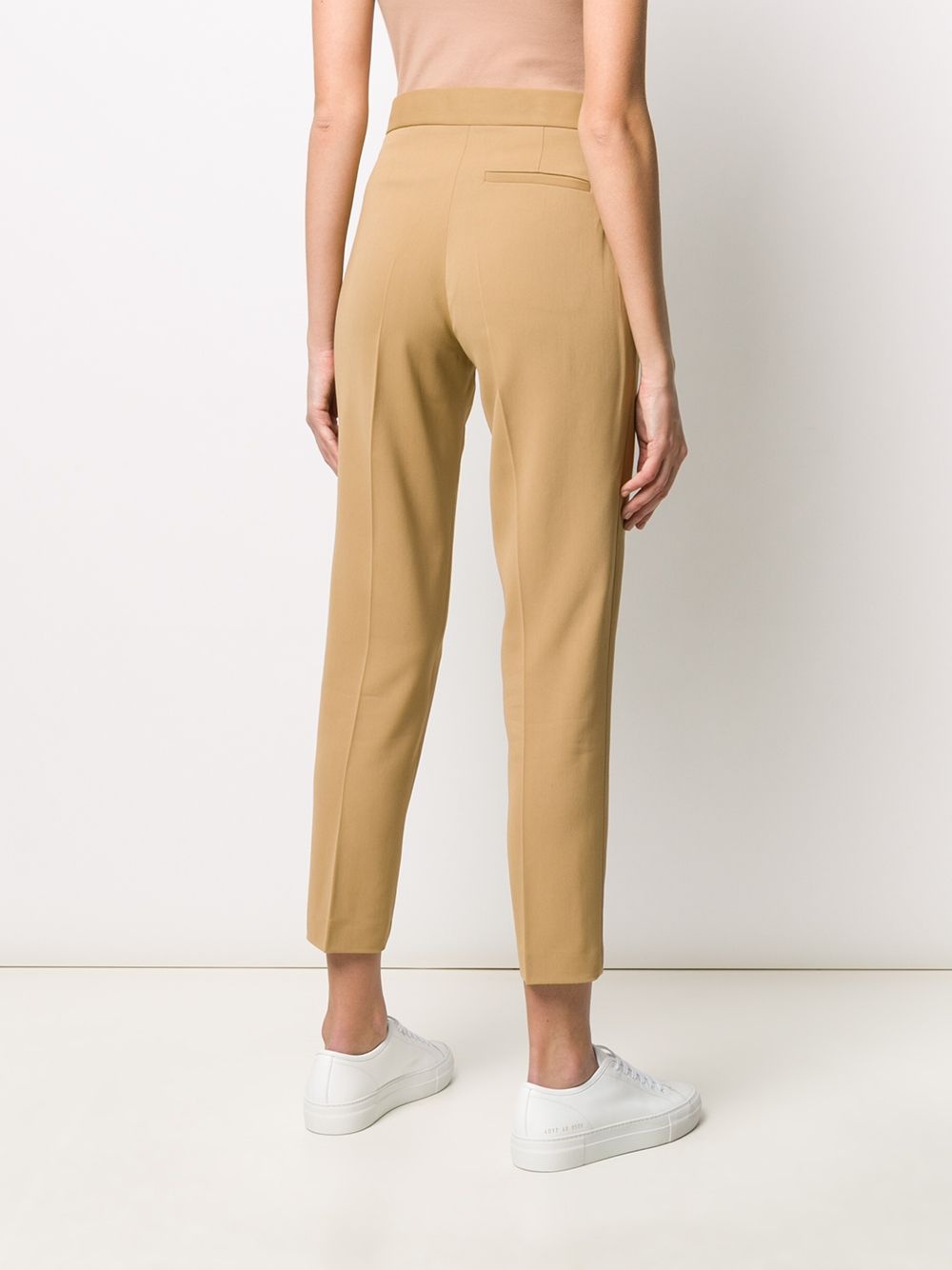 cropped tapered trousers - 4