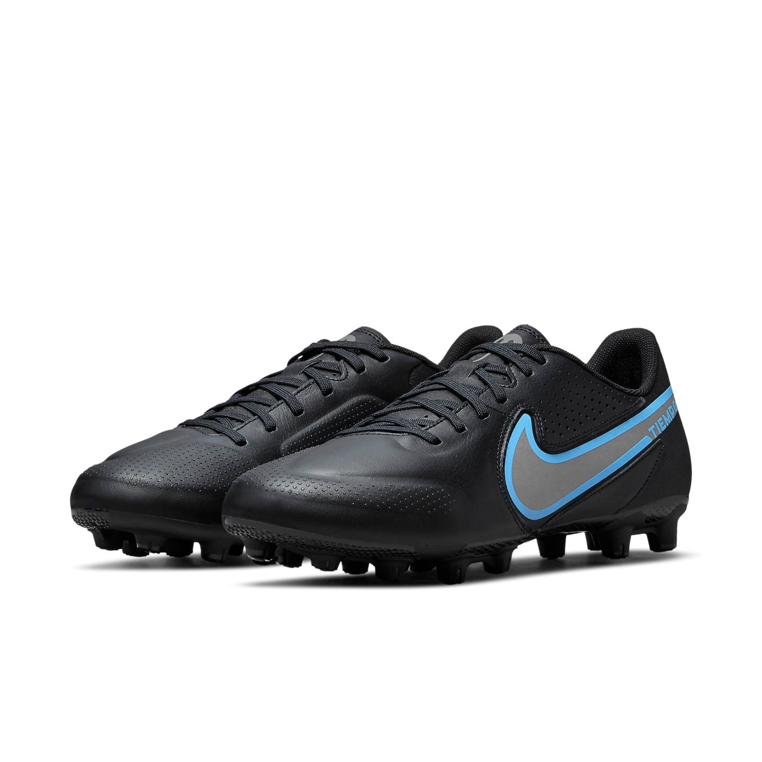 Nike Tiempo Legend 9 Academy HG 'Black Baltic Blue' DB0626-004 - 4