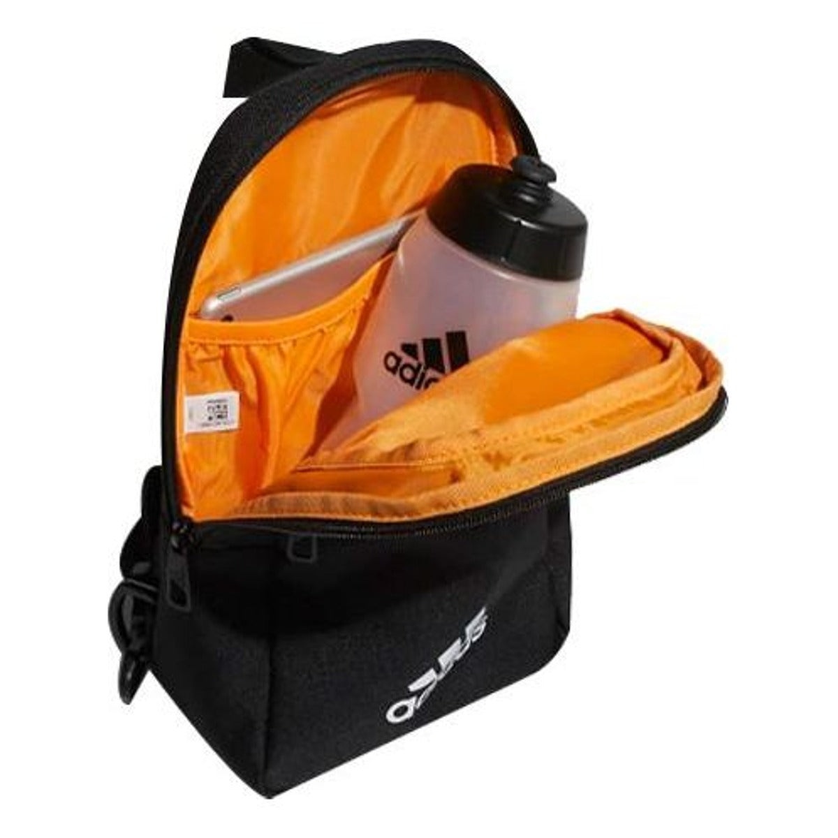 adidas Classic Essential Sling Bag 'Black Orange' HE2670 - 2