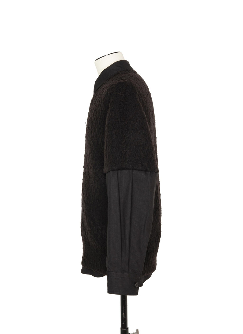 sacai Rip Stop x Knit Pullover outlook