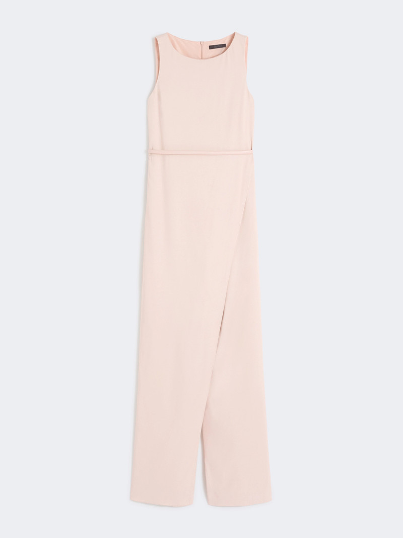 BELLO Stretch envers satin jumpsuit - POWDER 1