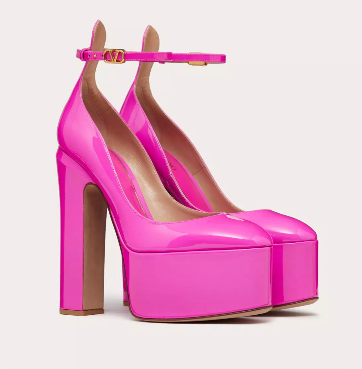 Valentino Tan-Go 155mm Platform Pumps - 2
