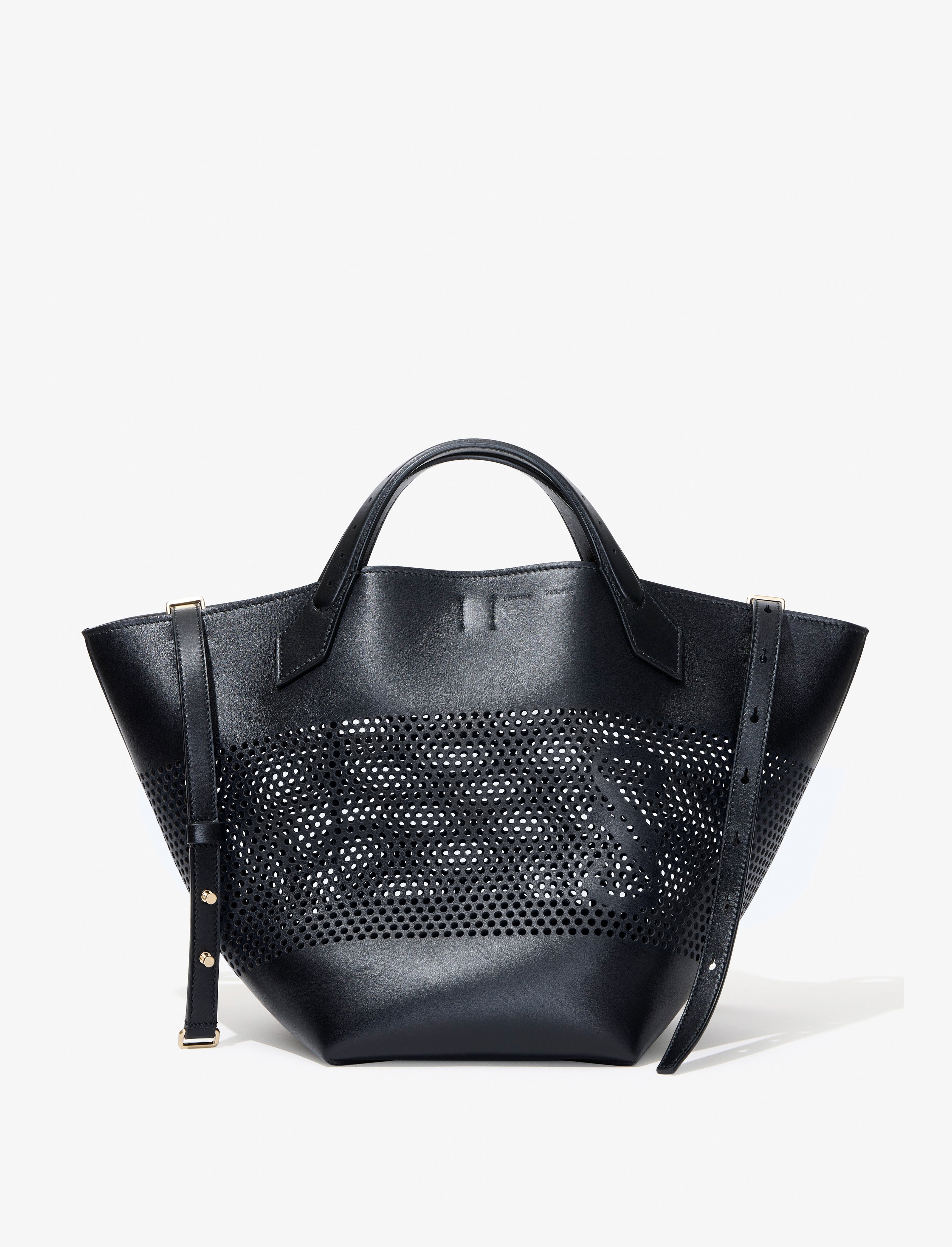 Large Chelsea Tote in Perforated Leather - 1