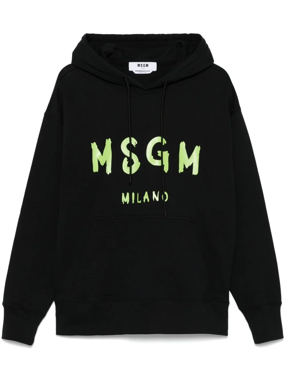 logo-print hoodie - 1