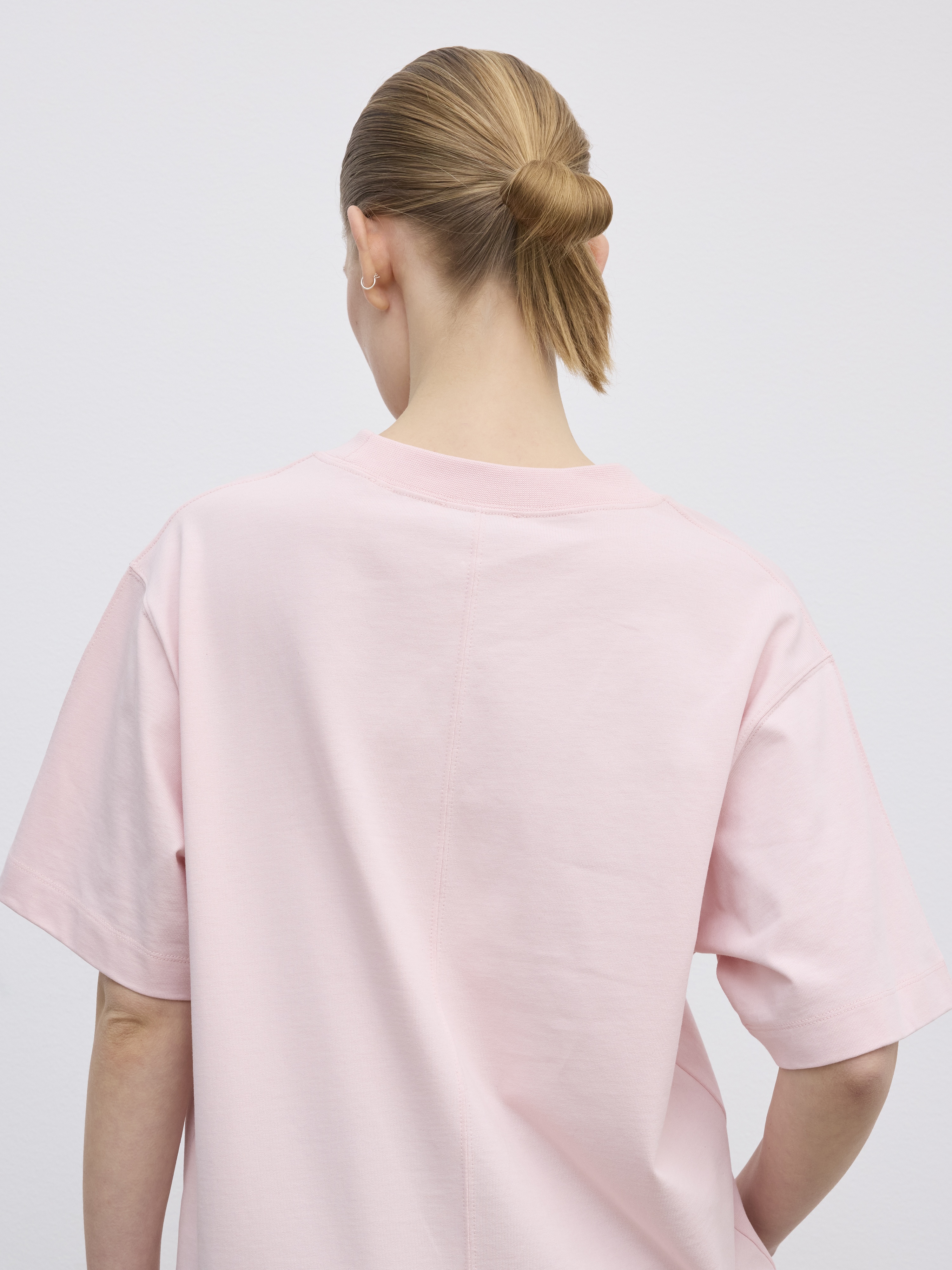 Oversized Cotton Tee - 3