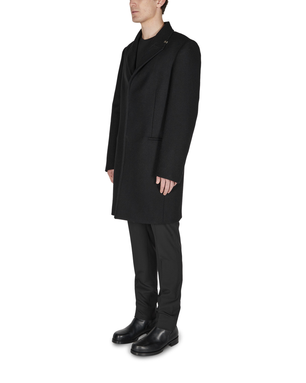 LONG WOOL COAT - 3
