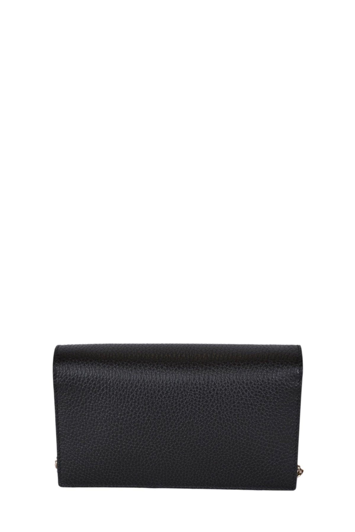 Interlocking shoulder bag GG small black leather - 2
