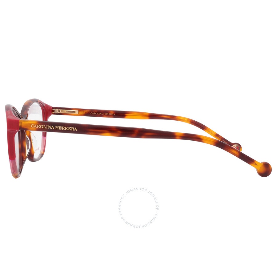Carolina Herrera Demo Cat Eye Ladies Eyeglasses HER 0122 0O63 55 - 5