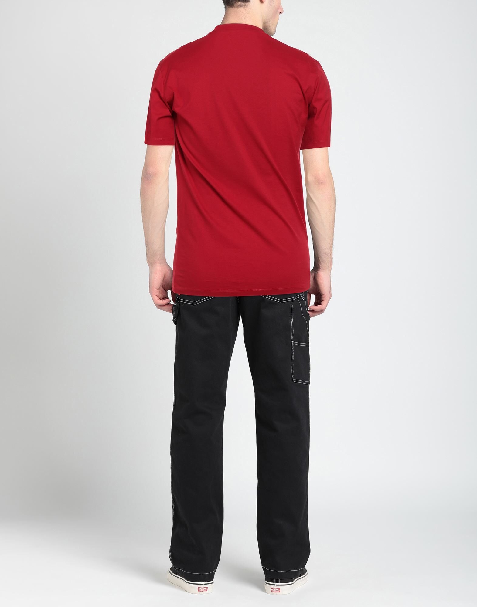 Tomato red Men's T-shirt - 3