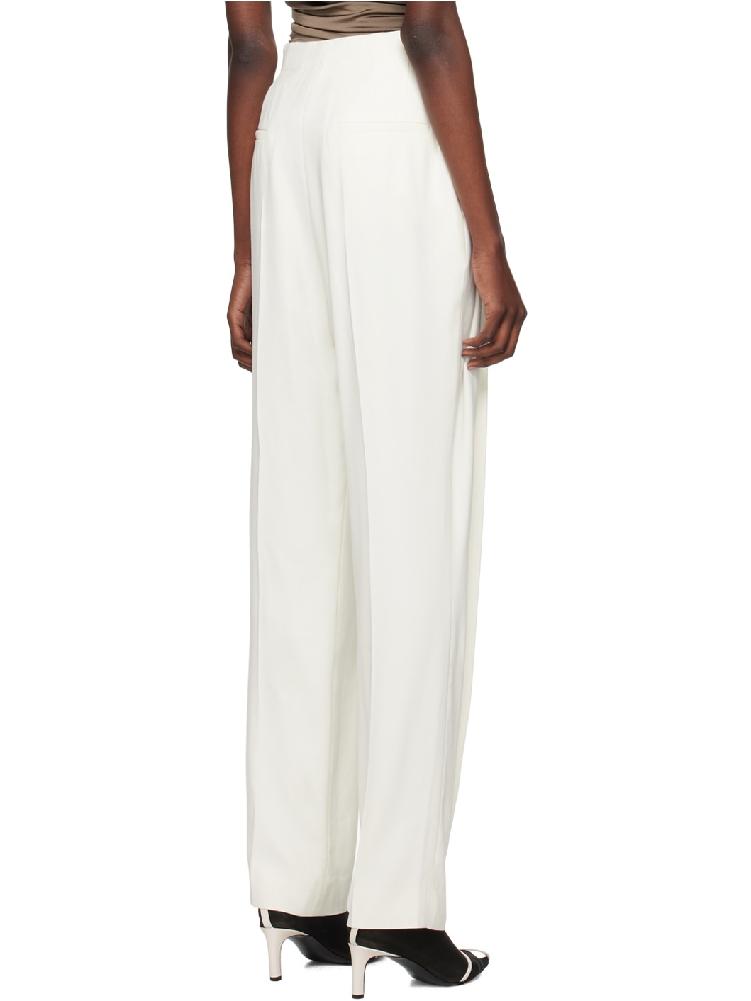 White Emery Trousers - 3