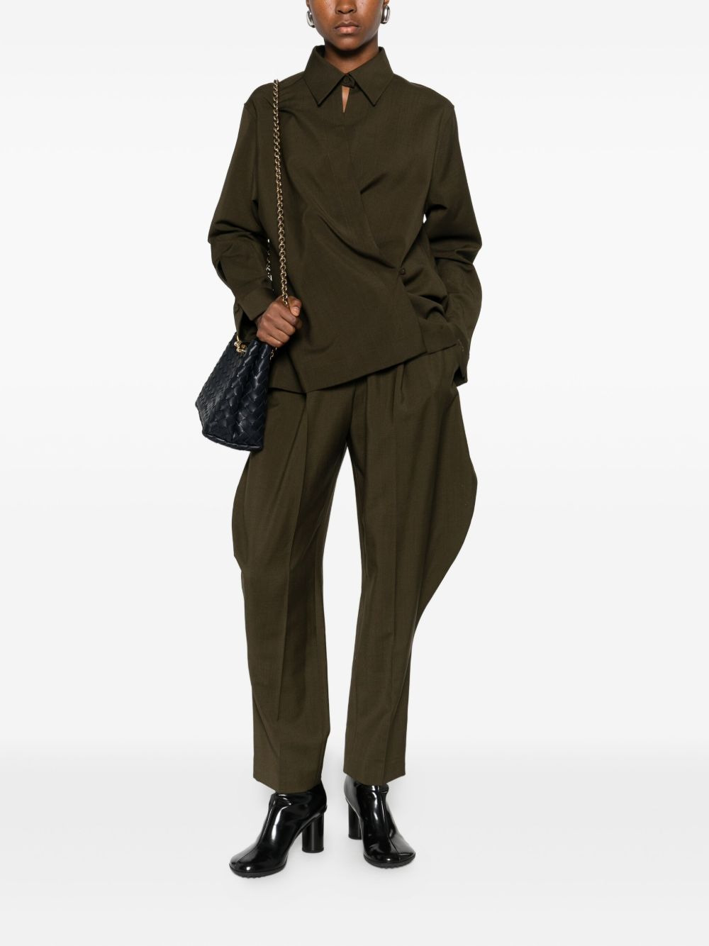 pleated trousers - 2