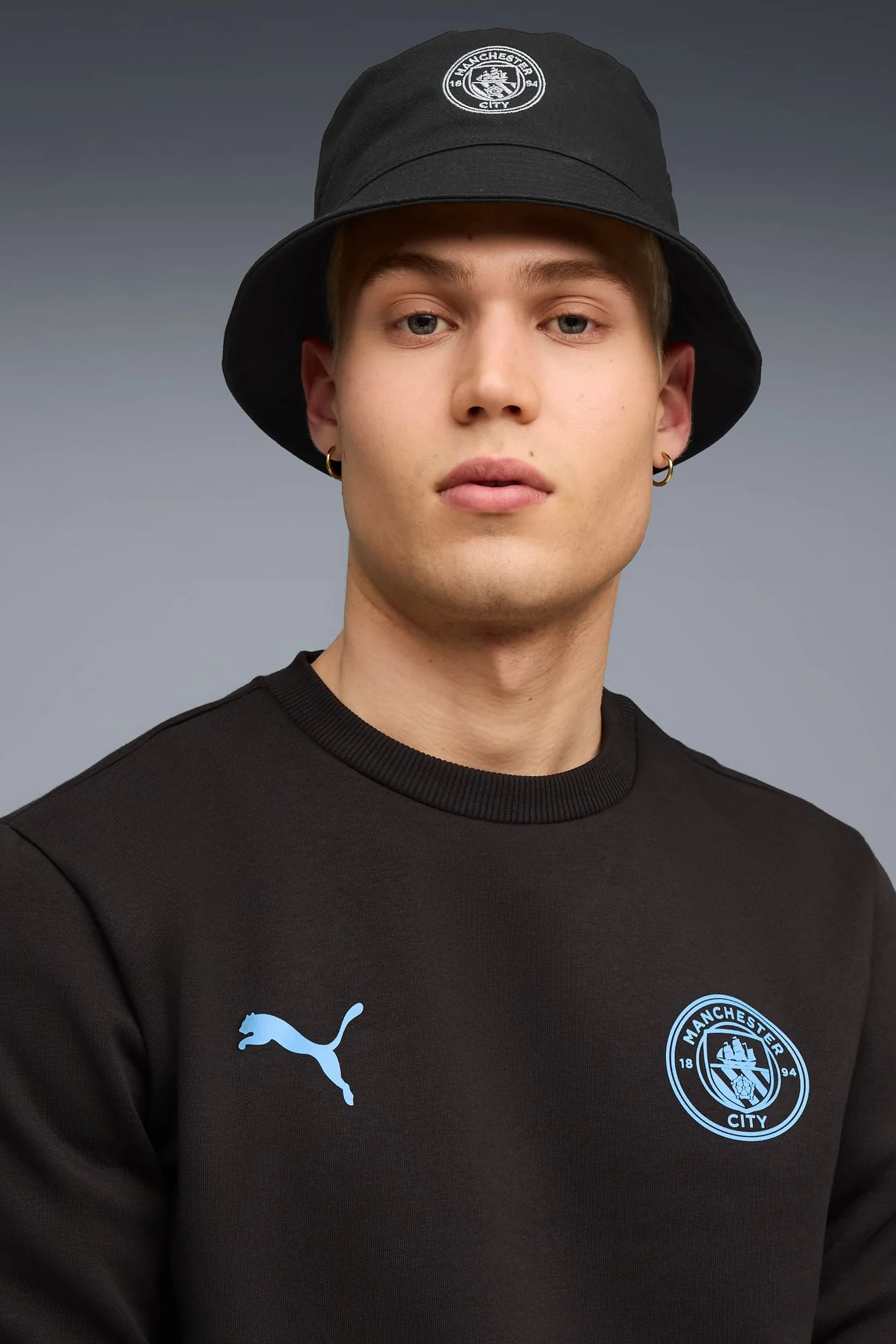 Manchester City Soccer Essentials Bucket Hat - 1