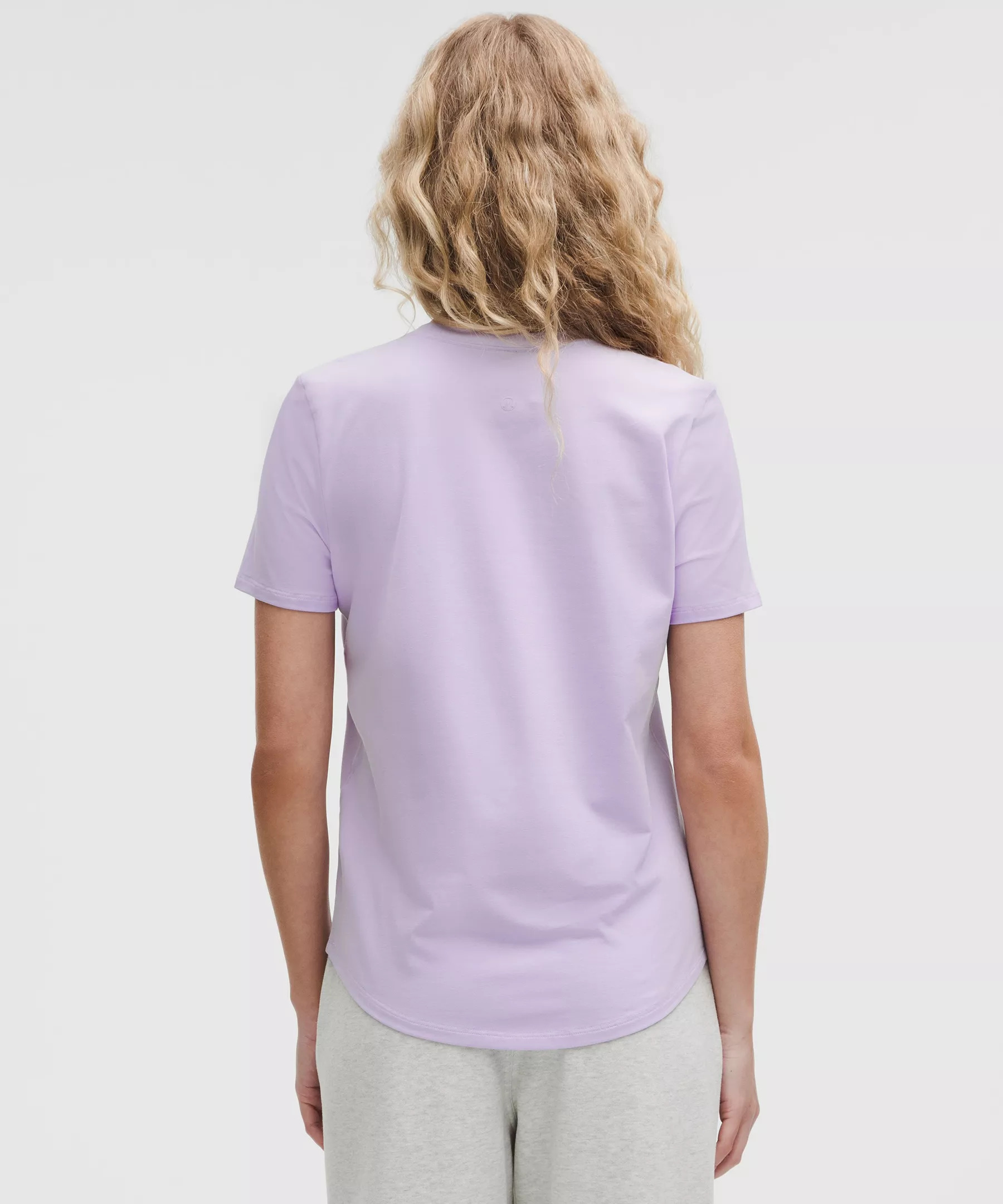 Love Curved-Hem Crewneck T-Shirt - 3