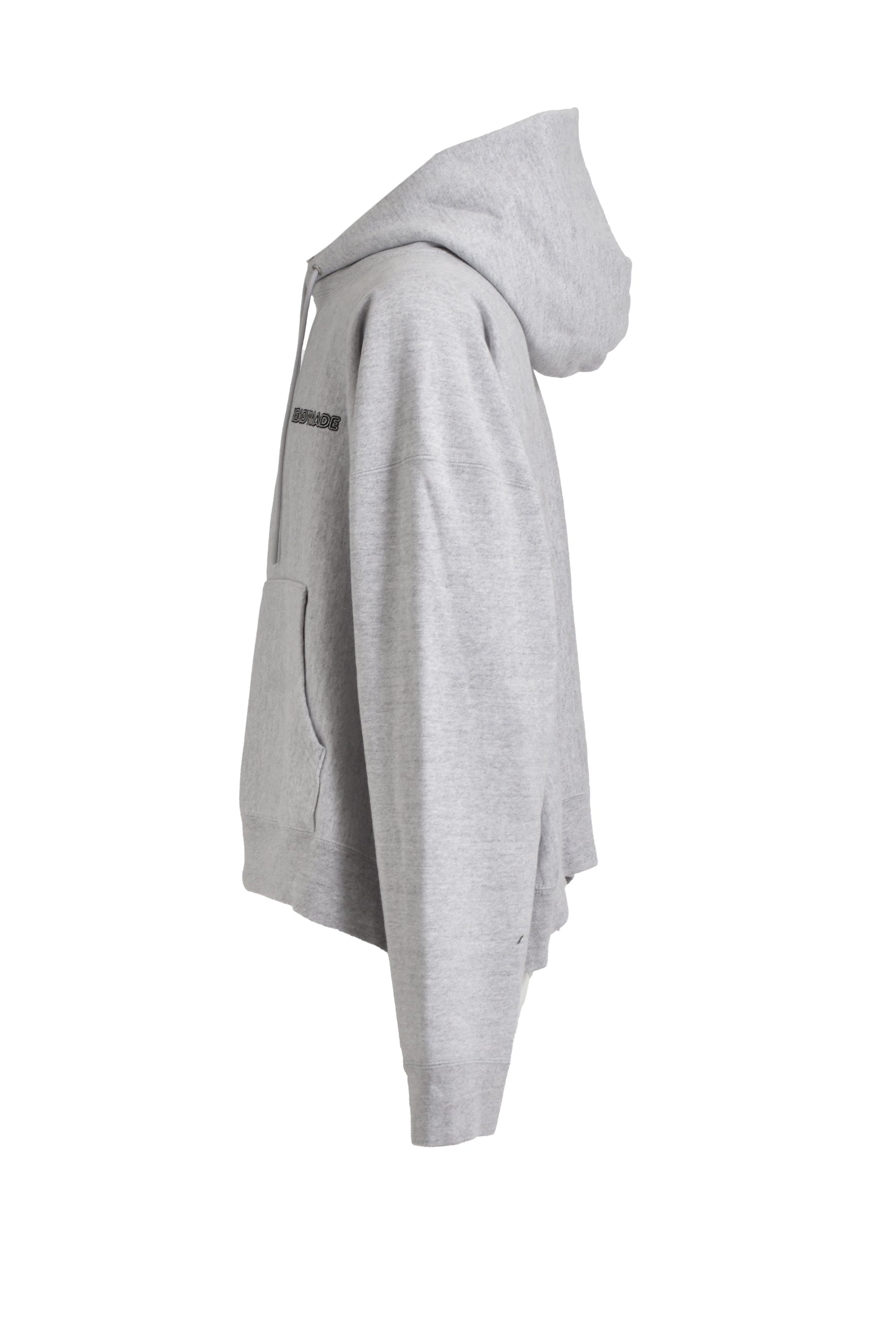 BIG HOODIE LOGO / GRY - 3