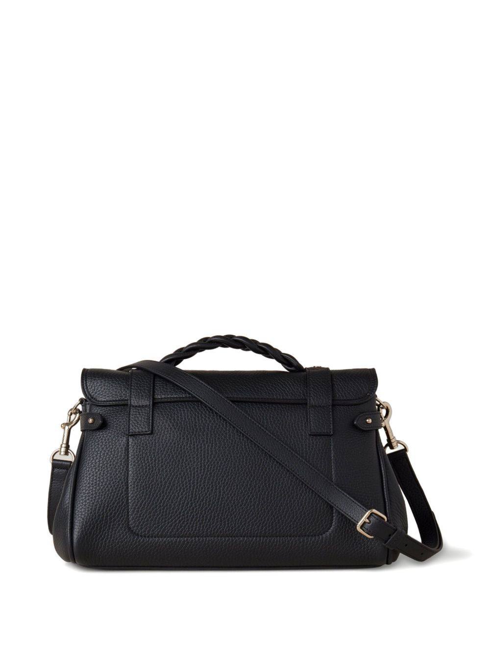 mini Alexa braided-handle leather shoulder bag - 2