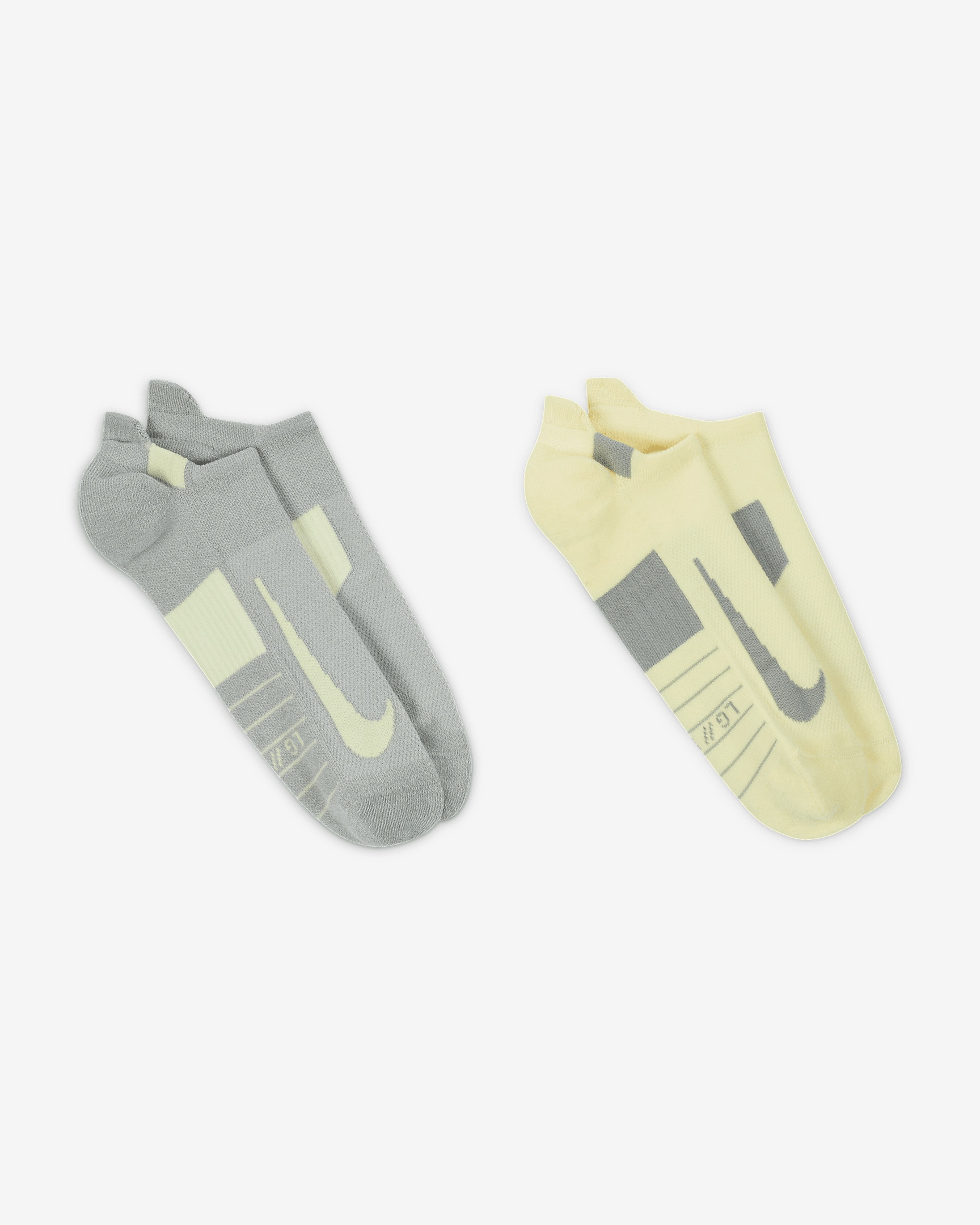 Nike Multiplier Running No-Show Socks (2 Pairs) - 3