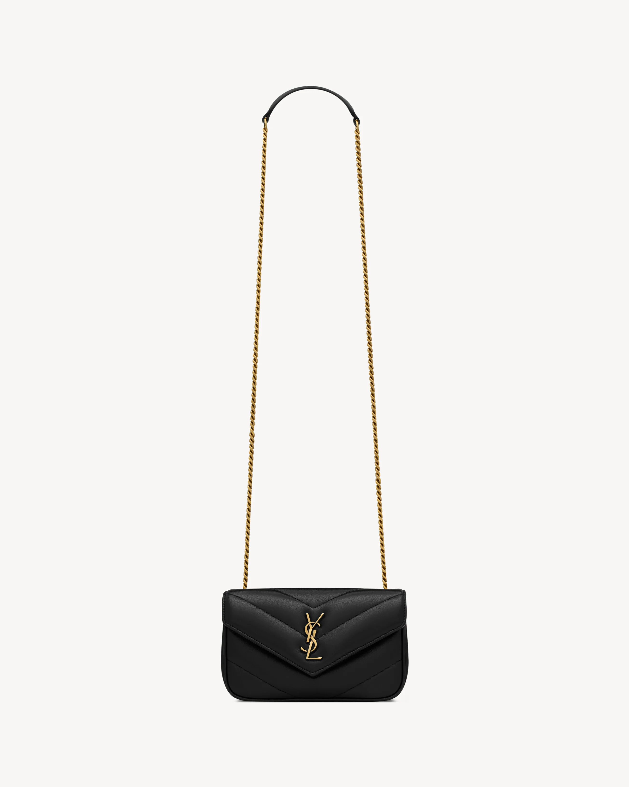 LOULOU MINI IN LAMBSKIN - 1