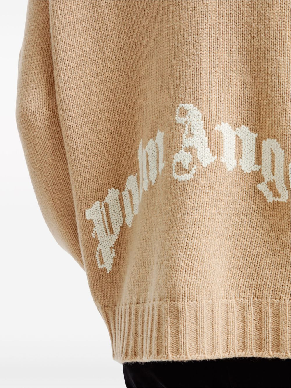 curved-logo jumper - 5