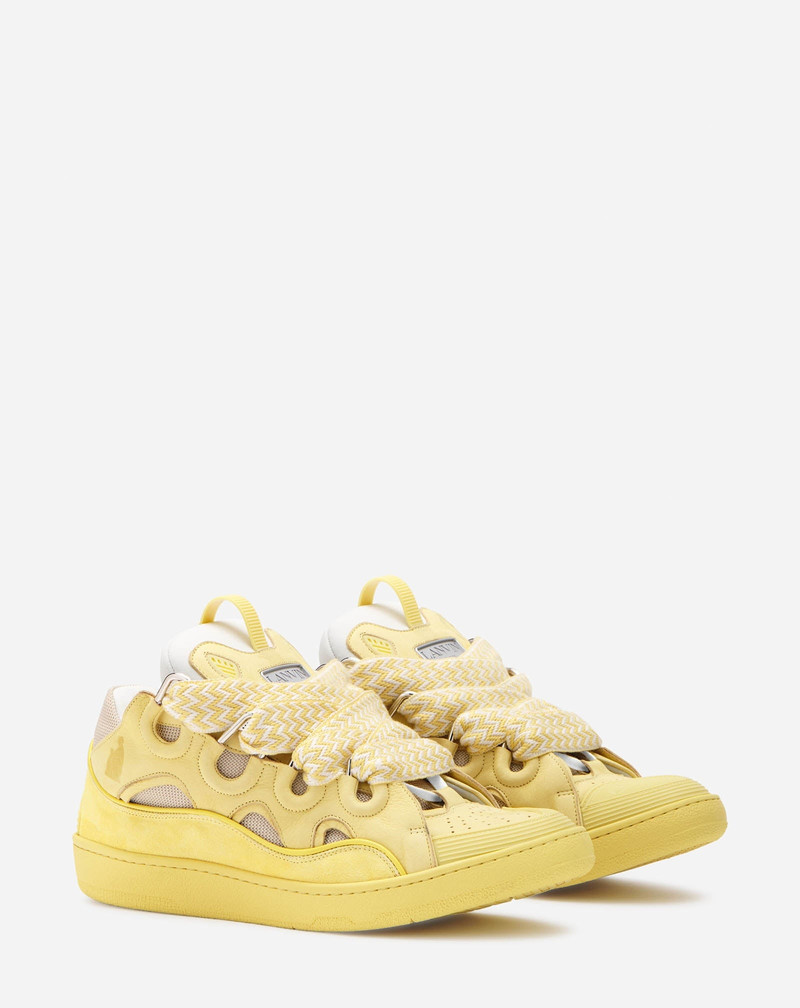 Lanvin LEATHER CURB SNEAKERS outlook