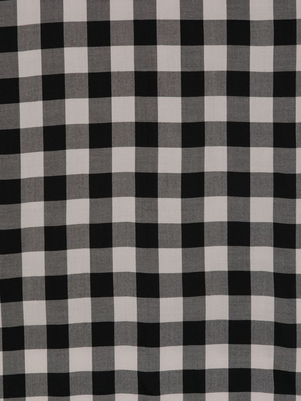 checked wool scarf - 2
