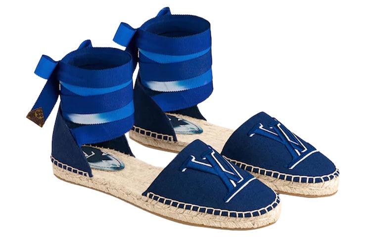 (WMNS) LOUIS VUITTON Starboard Sandals 'Blue' 1A7TQV - 3