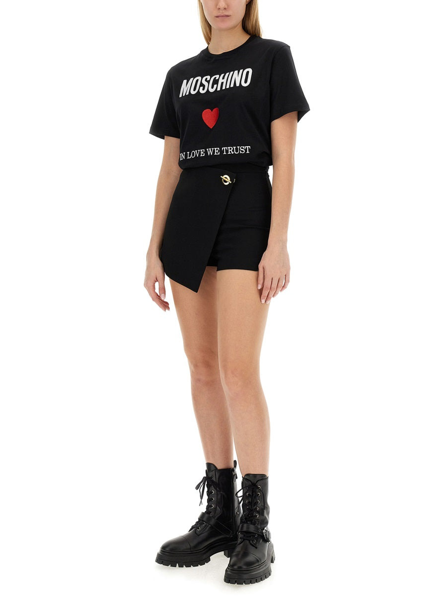 Moschino Women T-Shirt With Logo - 2