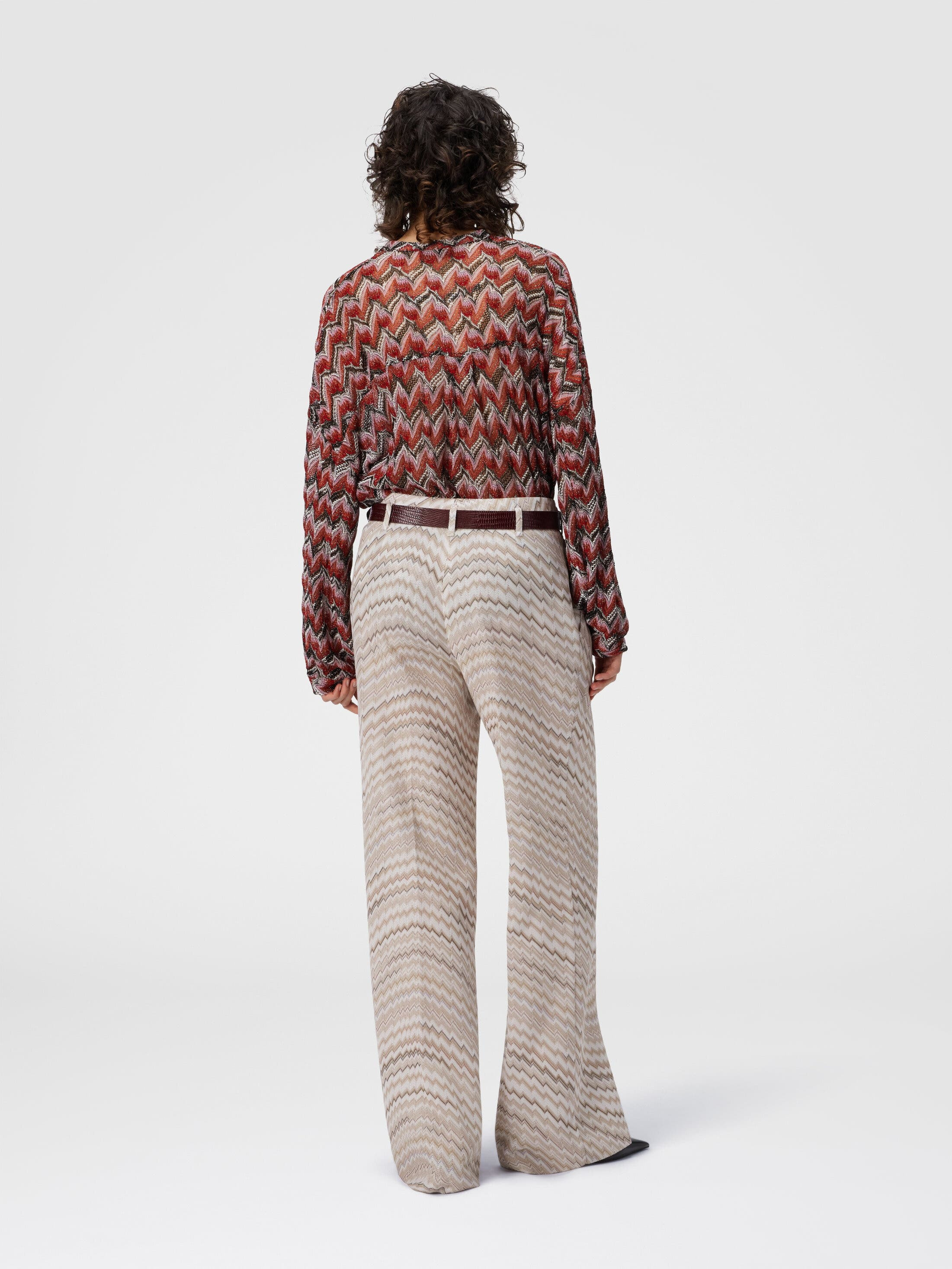 Missoni Mid-rise Tailored Pants With Zigzag Pattern in White at Nordstrom - 3