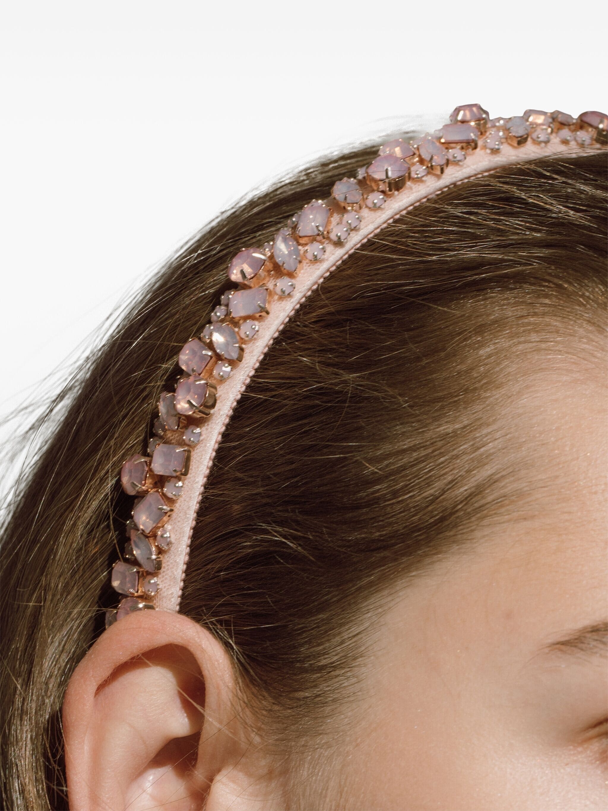 gem-embellished head band - 3