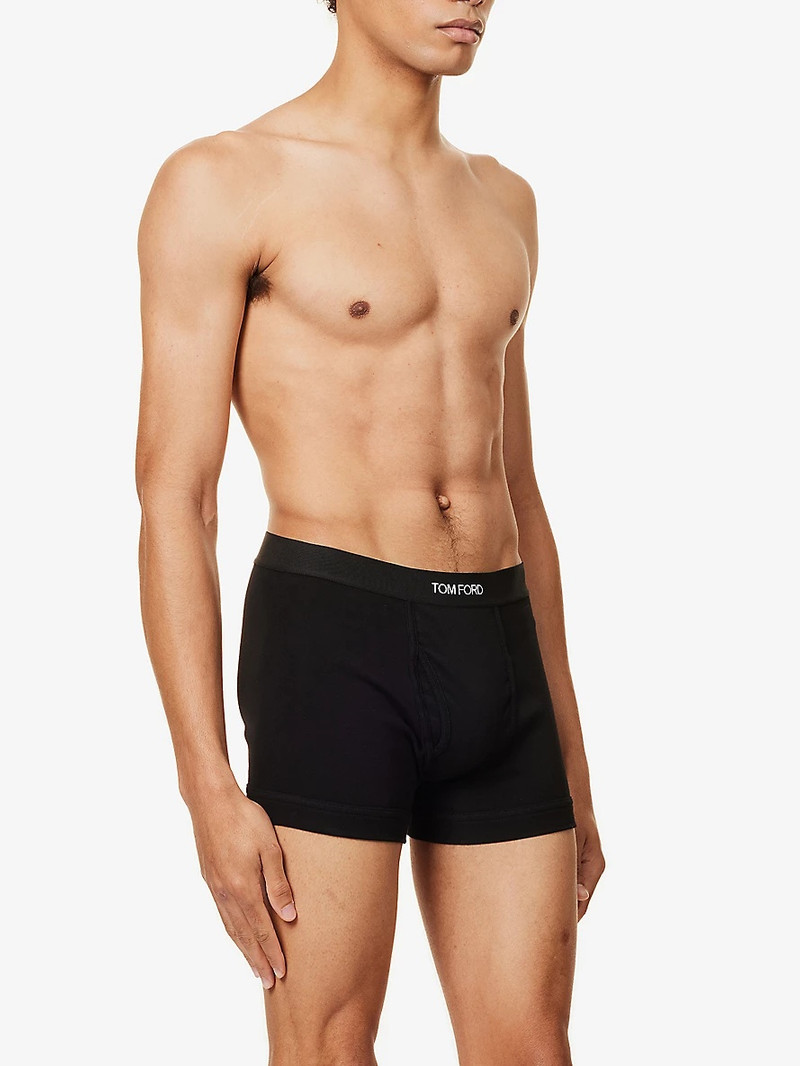 TOM FORD Classic stretch-cotton boxers pack of two outlook