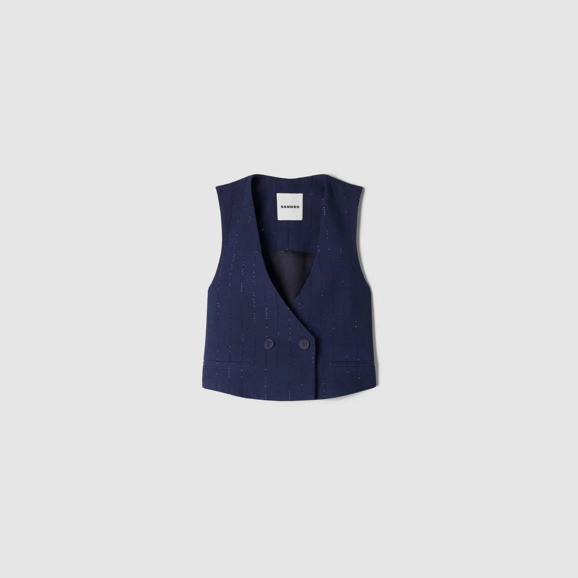 WAISTCOAT-STYLE TOP - 1
