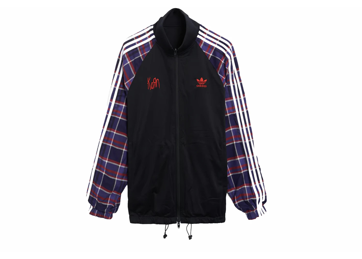 adidas x KoRn Track Top (FW24) Black - 2