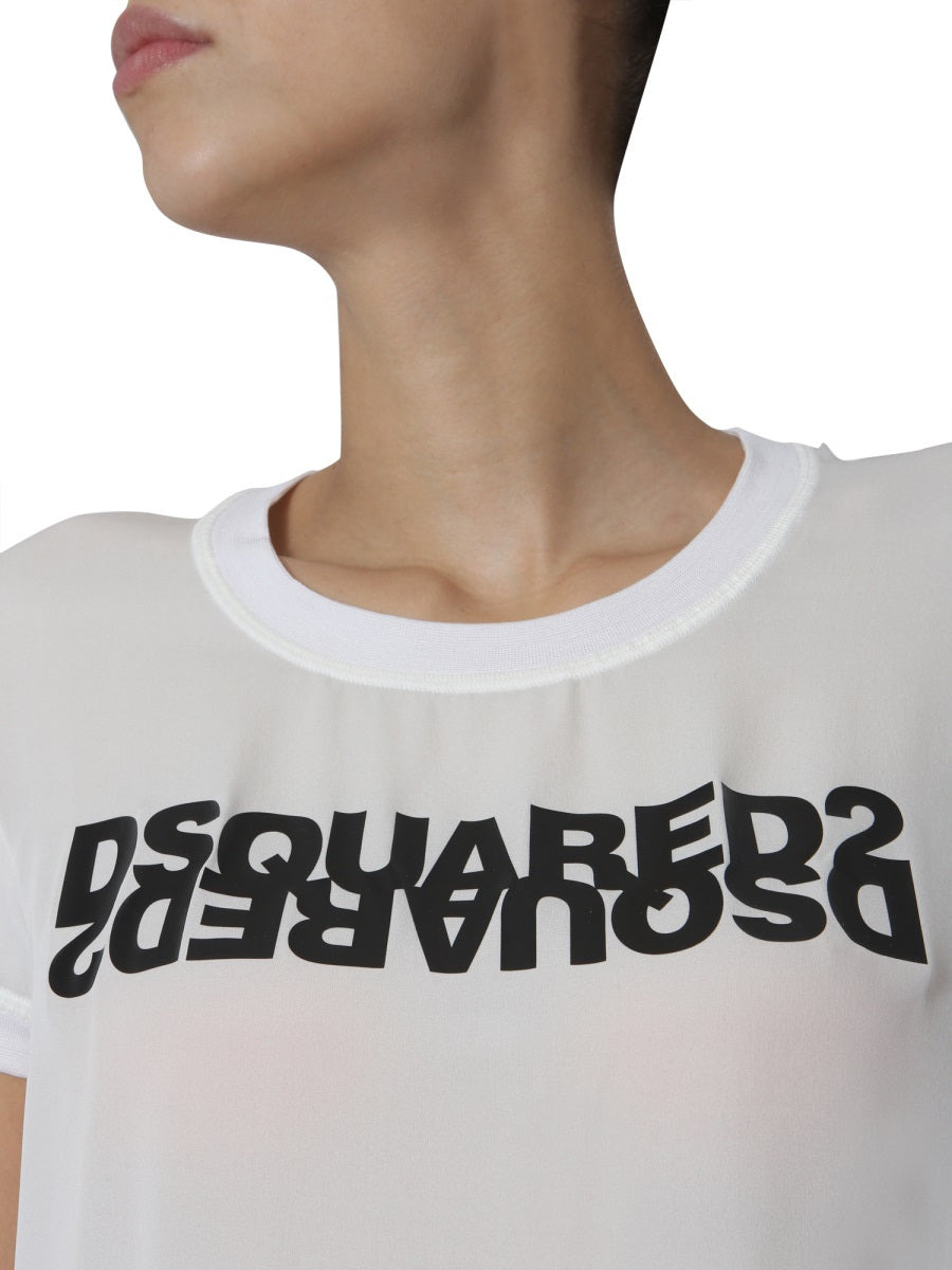 Dsquared Women Round Neck T-Shirt - 3