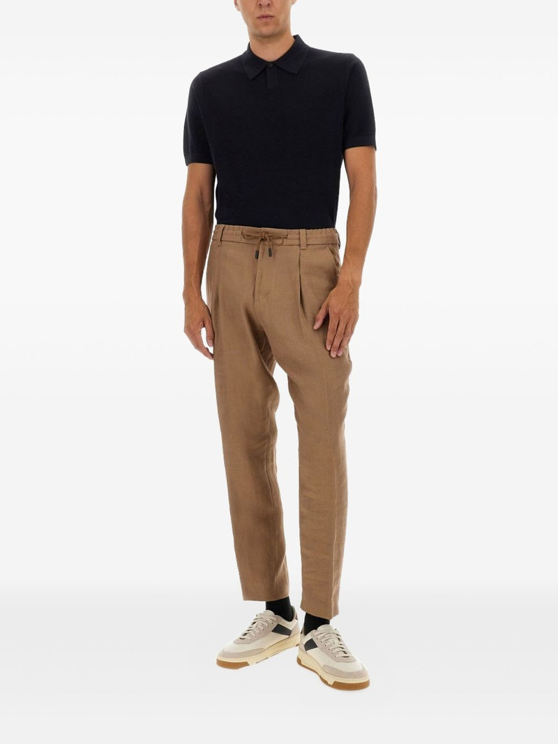 BOSS virgin-wool polo shirt outlook