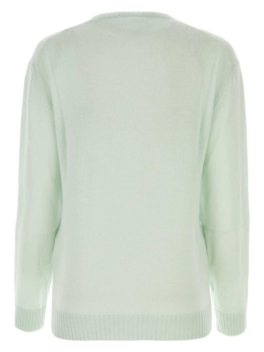round-neck wool jumper - 4