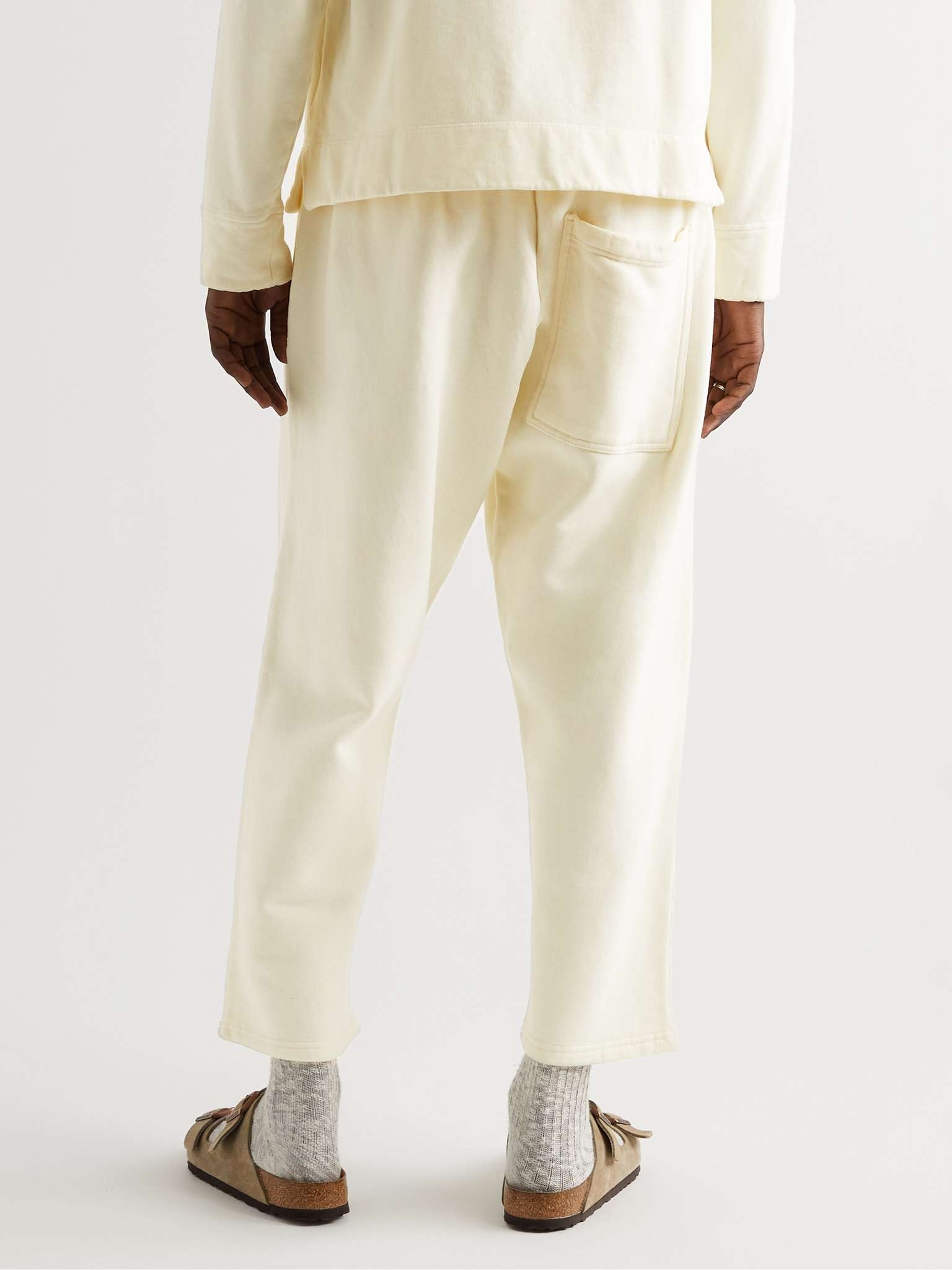 + Sunspel Ryton Cotton-Jersey Sweatpants - 4