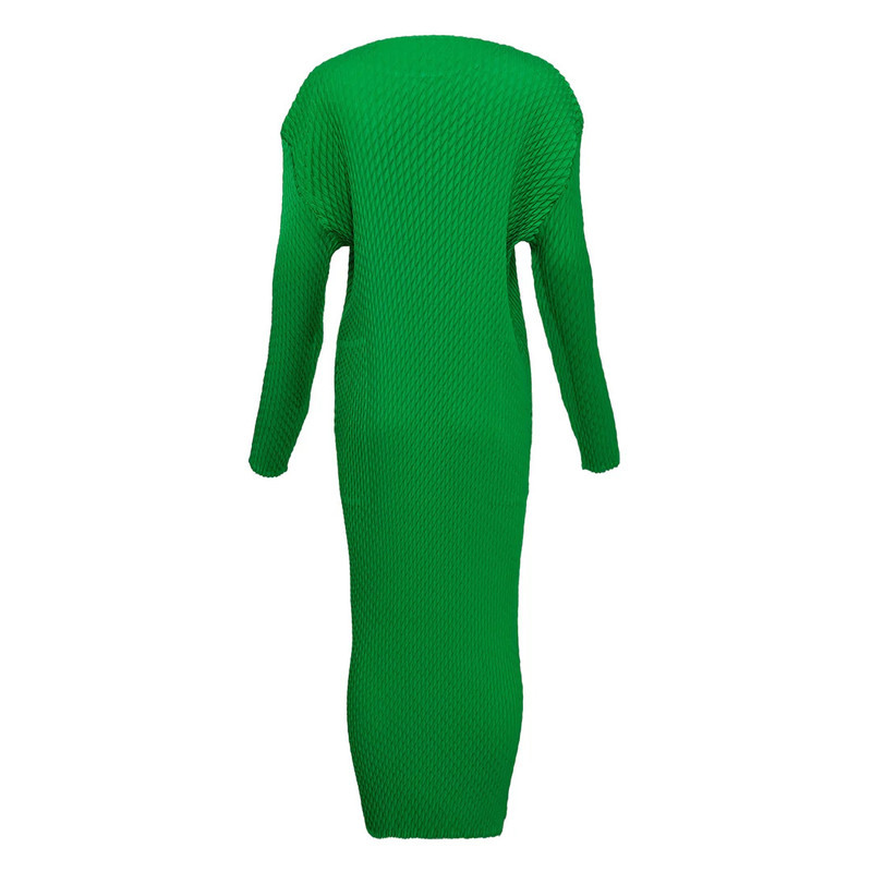 ISSEY MIYAKE Sleek Pleats Pleated Dress outlook