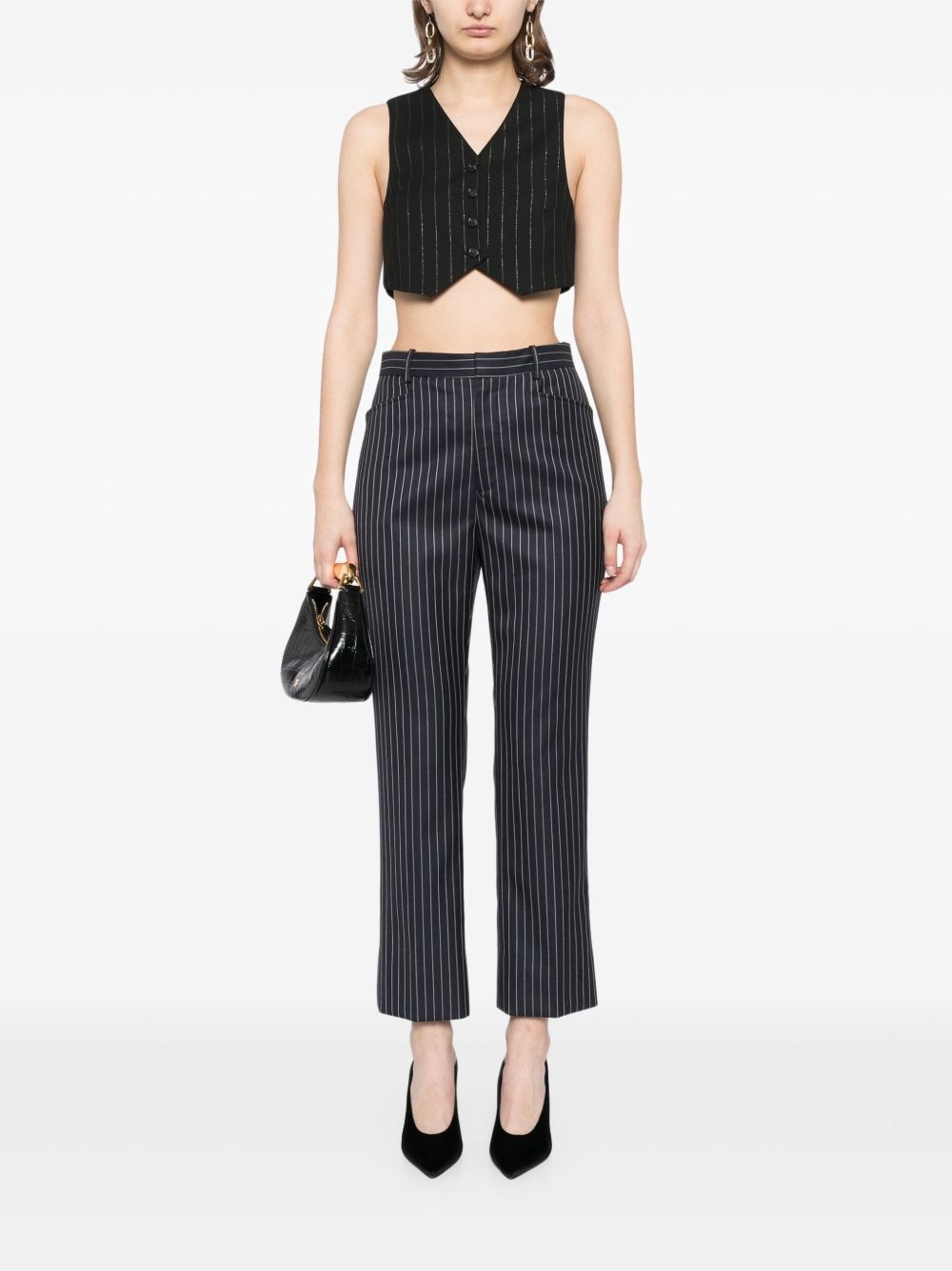 striped trousers - 2