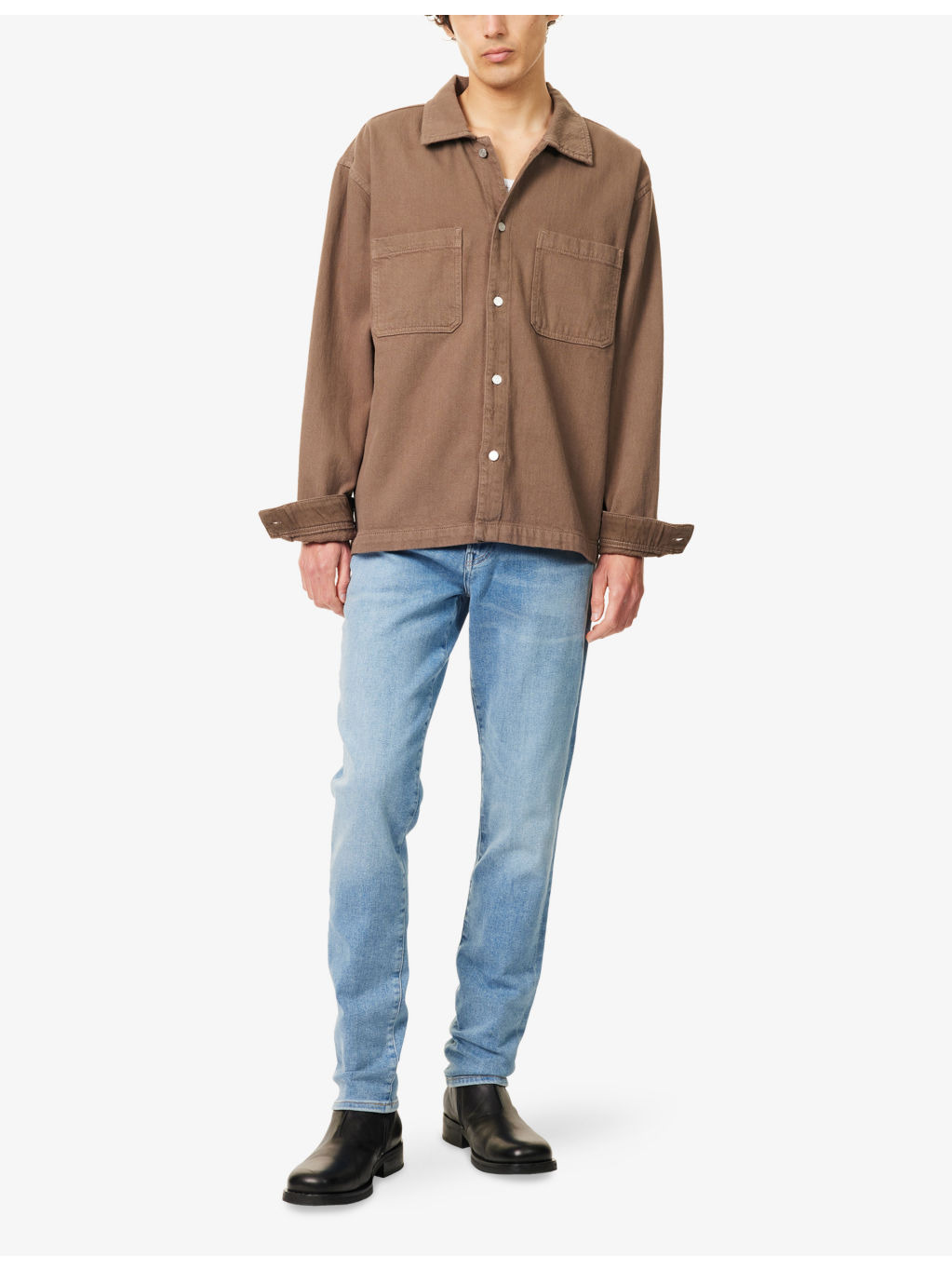 The London Slim-Fit Stretch-Denim Blend Jeans - 2