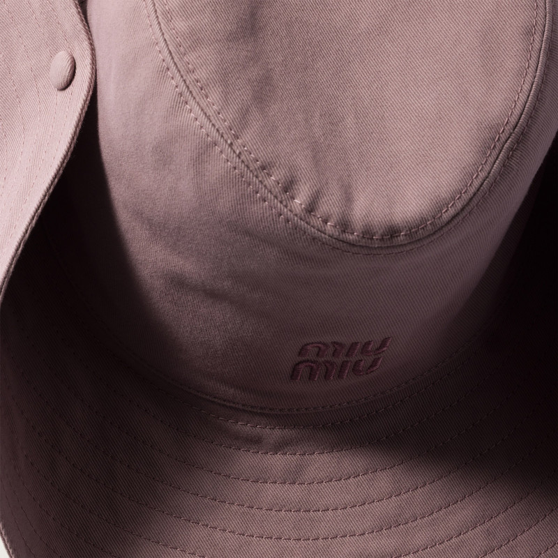 Miu Miu Gabardine cowboy hat outlook