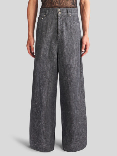 Etro HIGH-WAIST JEANS WITH PATCHES outlook