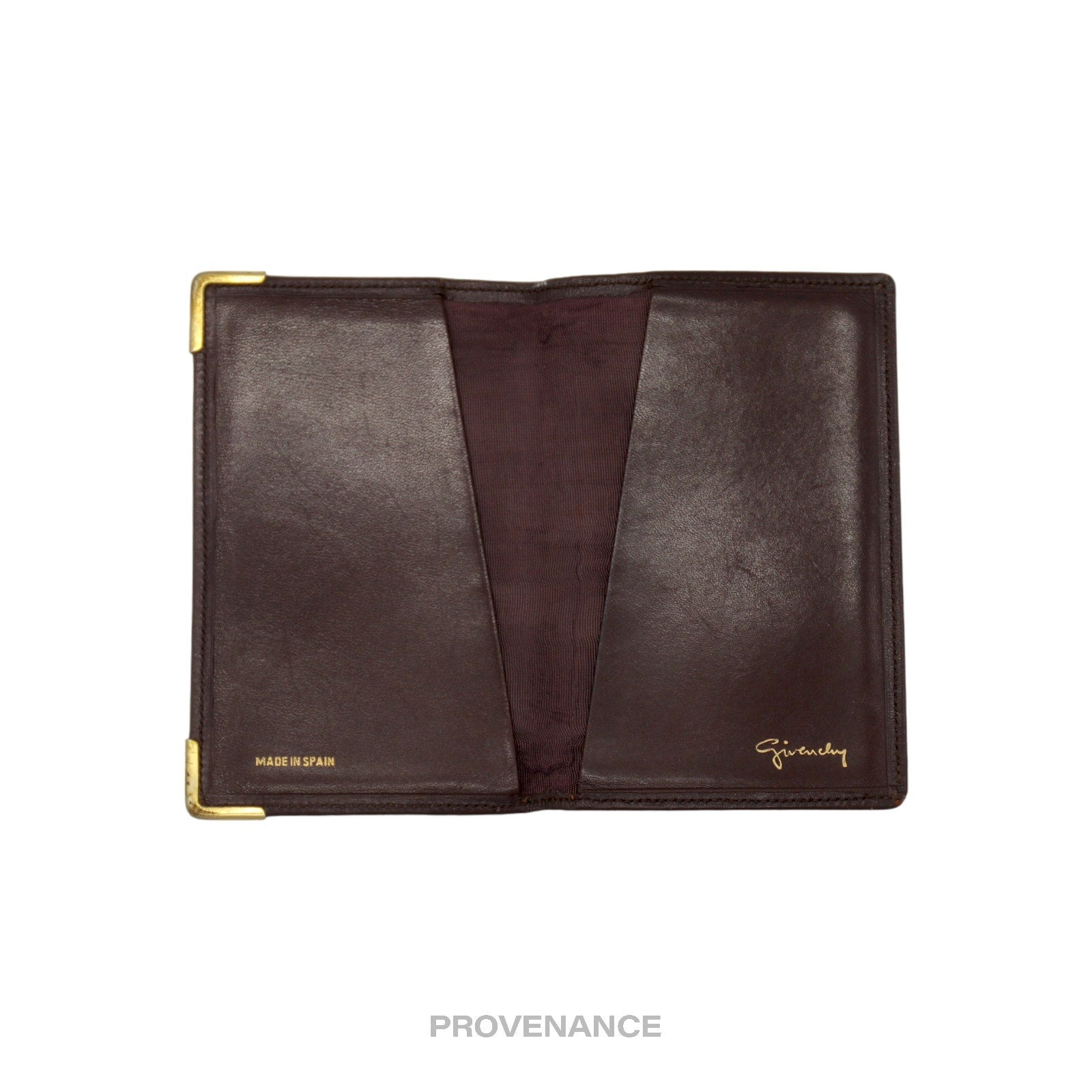 Givenchy Pocket Organizer Wallet - Burgundy Leather - 5