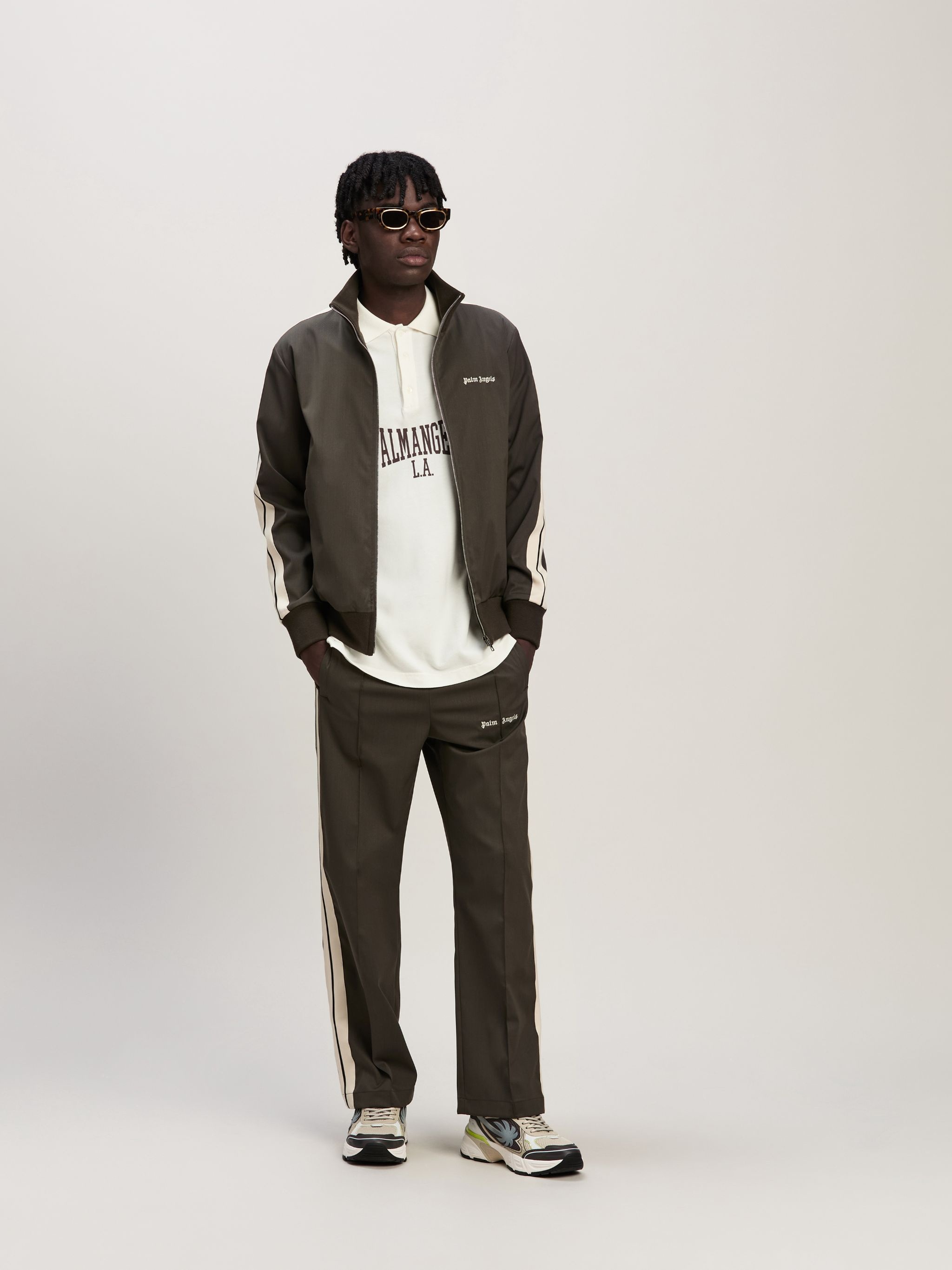 Wool Track Jacket Classic Logo - 2