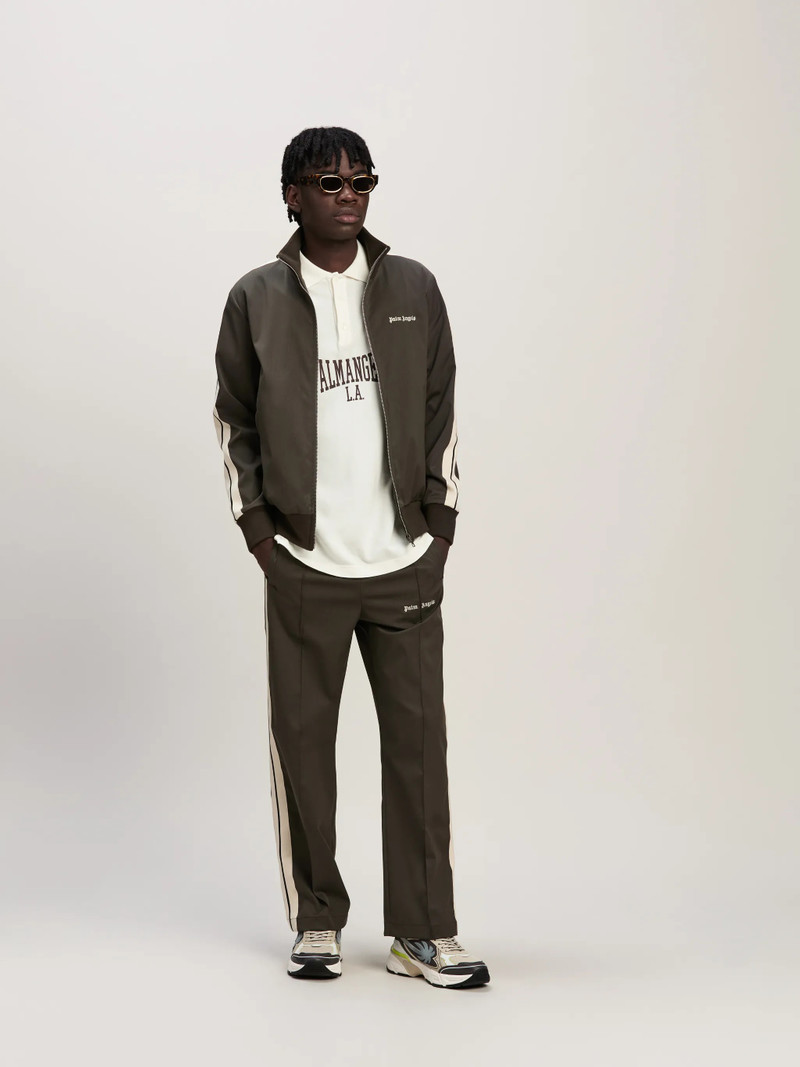 Palm Angels Wool Track Jacket Classic Logo outlook