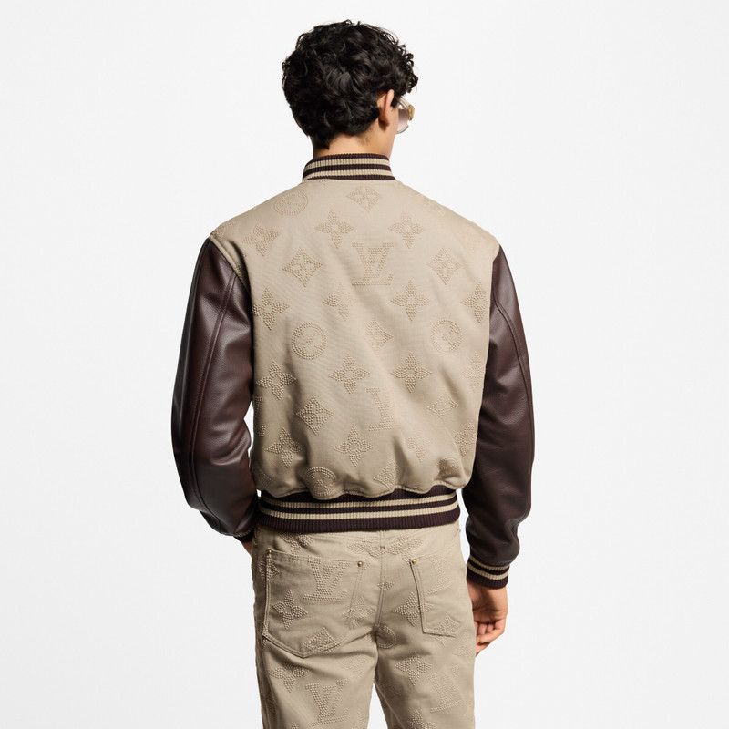 Monogram Embroidered Varsity Blouson 5